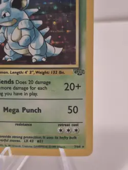 Pokemon TCG Nidoqueen Jungle Holo Card 7/64 Unlimited Rare - Image 3