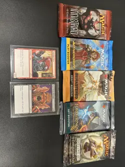 MTG Lot 5 Sealed Packs And Two 30th Anniversary Cards MTG Lot #1 - Image 1