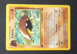 Pokemon TCG KABUTO 50/62 1st Edition common card Fossil Set 1999 LP - Image 4