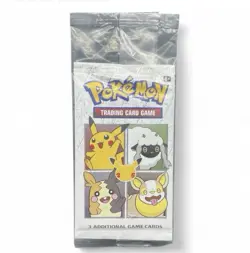 Pokemon 25th Anniversary General Mills Cereal Trading Card Booster Pack 3 CARDS - Image 1