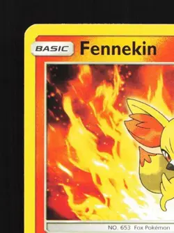 Fennekin 14/131 LP Forbidden Light English Pokemon Card TCG - Image 4