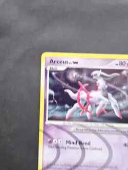 Pokemon TCG Arceus Holo Rare Card AR7/9 - Image 2