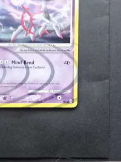 Pokemon TCG Arceus Holo Rare Card AR7/9 - Image 4