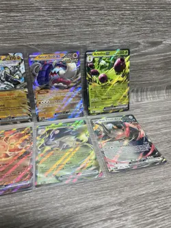 x8 Pokemon TCG Bundle of EX Cards - Paldean Fates, Obsidian Fates, Prismatic - Image 5
