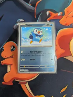 027/094 Piplup : (Reverse Holo) Card : Phantasmal Flames : Pokemon TCG - Image 1