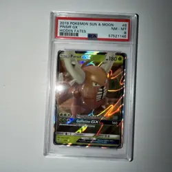 POKEMON CARD PINSIR GX 6 SUN & MOON HIDDEN FATES 6/68 GRADED PSA 8 NM-MT #6 - Image 1