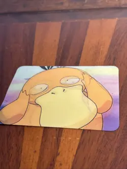 1998 Viz Promo Pokemon Card #Pika-0026d PSYDUCK Lenticular RARE - Image 2