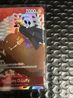 Monkey.D.Luffy (Gift Collection 2023) P-001 One Piece Promotion Cards Foil - Image 4