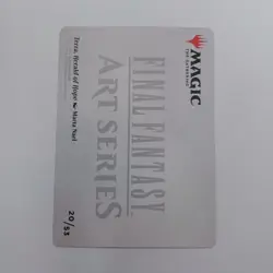 Terra, Herald of Hope 20/53 Gold Stamped Signature MTG Art Series Final Fantasy - Image 2