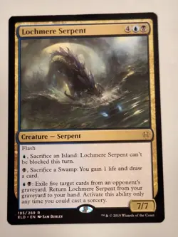 Lochmere Serpent - Throne of Eldraine - Magic the Gathering MTG Nice! - Image 1