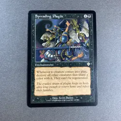 MTG Spreading Plague Invasion Regular Magic The Gathering - Image 1