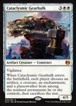 Near Mint x 1 Cataclysmic Gearhulk - Foil Kaladesh - Image 1