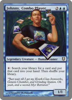 MTG Magic the Gathering Johnny, Combo Player (35/169) Unhinged LP - Image 1