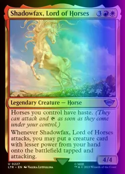 Shadowfax, Lord of Horses (227/943) LTR NM FOIL - Image 1