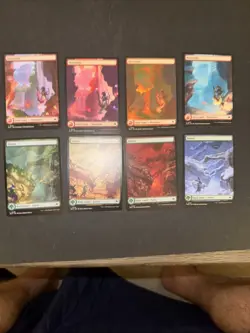 Bloomburrow Basic Lands Full Art Entire Set of All Seasons MTG #0262 Thru #0281 - Image 4