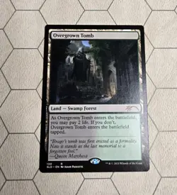 Overgrown Tomb MTG Secret Lair Rare Land Near-Mint to Mint x1 - Image 1