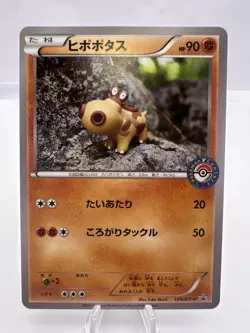 Pokemon Card Hippopotas 159/XY-P Pokemon Center Promo Japanese - Image 1