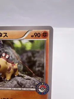 Pokemon Card Hippopotas 159/XY-P Pokemon Center Promo Japanese - Image 3