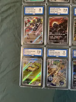 Pokemon Graded Bundle Of Slabs Lot Of 15 Cards AR And CHR - Image 5