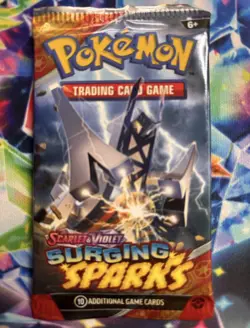 Pokemon Surging Sparks Booster Pack Sealed - Random Art - Image 1