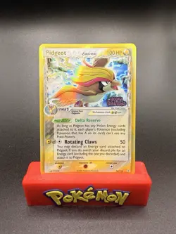 Pokemon TCG 2006 Pidgeot EX Holon Phantoms Reverse Holo STAMPED 14/110 NM - Image 1