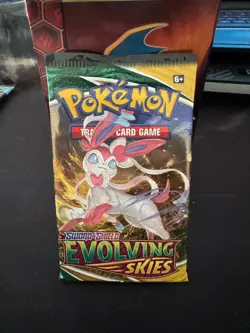 POKEMON TCG - EVOLVING SKIES - BOOSTER PACK (1x Pack) BRAND NEW SEALED RARE - Image 3