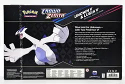 Pokemon TCG Crown Zenith Lugia V Unown v Special Collection Box Sealed - Image 2