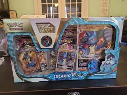 Pokemon TCG: Lucario VSTAR And Kleavor VSTAR Premium Collection Boxes 2 PIECESET - Image 1