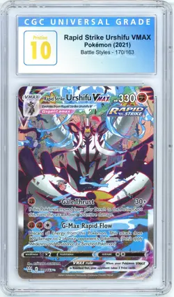 Pokemon Urshifu VMAX #170 Battle Styles CGC Pristine 10 - Image 1