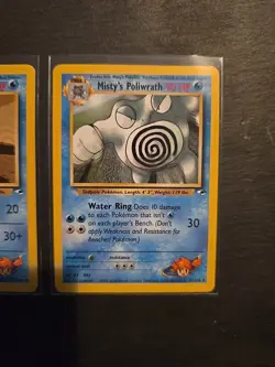 Pokemon TCG Misty's Poliwrath, Poliwhirl And Poliwag Gym Heroes 31/132 Unlimited - Image 2