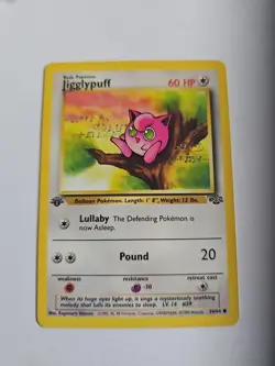 Jigglypuff 1st Edition Common Jungle 54/64 LP - Pokemon TCG - Image 1