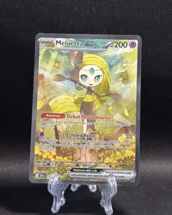 Pokemon TCG Meloetta EX Black Bolt Sir 167/086 Near Mint - Image 1