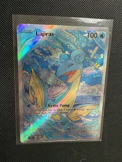 Pokemon Pocket TCG Lapras 234/226 Genetic Apex Holographic Illustration Rare - Image 2