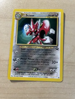 Scizor 33/53 Wotc Promo Regular (Near Mint or Better) Pokemon - Vintage - Image 1