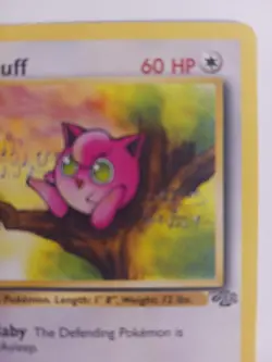Pokemon TCG Jigglypuff Jungle 54/64 Regular 1st Edition Common - Image 3