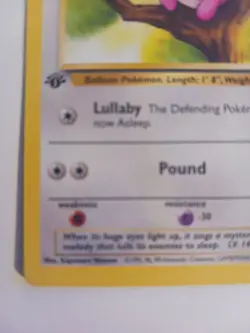 Pokemon TCG Jigglypuff Jungle 54/64 Regular 1st Edition Common - Image 5