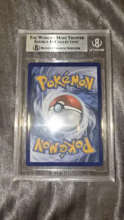 2021 POKEMON SM BLACK STAR PROMO #SM247 FULL ART/RESHIRAM & CHARIZARD GX BGS 9 - Image 2