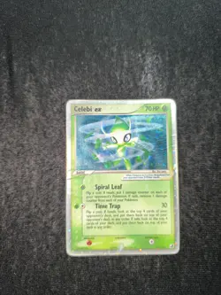2005 Pokemon EX Unseen Forces Celebi Holo #117/115 - Image 1