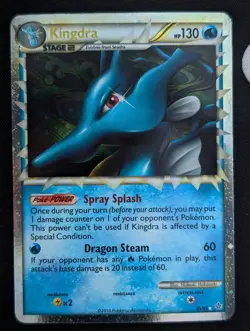 Kingdra (Prime) 85/95 Unleashed Holo Pokemon TCG NM - Image 1
