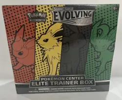 POKEMON CENTER Evolving Skies Elite Trainer Box ETB FACTORY SEALED Rare - Image 1