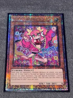 Yugioh! LP LiveTwin Ki-sikil - RA04-EN035 - Quarter Century Secret Rare - 1st Ed - Image 1