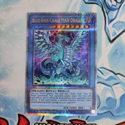Yugioh Asian English Blue Eyes Chaos Max ES01-AE018 QCSE - Image 1