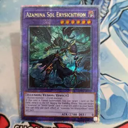 Yugioh Asian English Azamina Sol Erysichthon ROTA-AE032 QCSE - Image 1