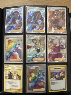 Pokemon Card Binder Lot! Holo! Full Art! Alt art! Rainbow! Gold! GX TCG 66% ???? - Image 2