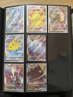 Pokemon Card Binder Lot! Holo! Full Art! Alt art! Rainbow! Gold! GX TCG 66% ???? - Image 5