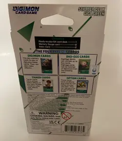 Digimon Card Game TCG: Starter Deck GIGA GREEN English NEW SEALED Free Shipping - Image 3