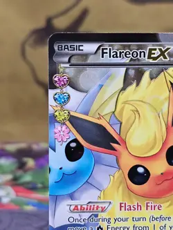Flareon EX RC28/RC32 Ultra Rare Generations Radiant Collection Pokemon Card LP - Image 3