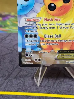 Flareon EX RC28/RC32 Ultra Rare Generations Radiant Collection Pokemon Card LP - Image 5