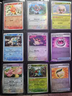 Pokemon Lot of 9 TCG Random Holo and Reverse Holo English Cards #3 - Image 1