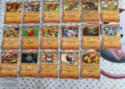 Pokemon Obsidia Flame Complete Set of Common, Uncommon, Rare Holo, 176 Cards set - Image 3